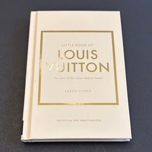 Louis Vuitton White and Gold Coffee Table Book - Little Book of Louis Vuitton
